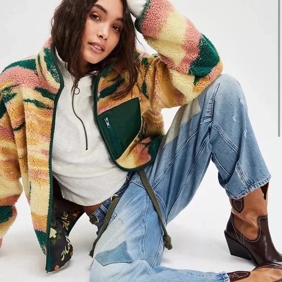 MOTHER Multicolor Sherpa Jacket - Picture 8 of 15